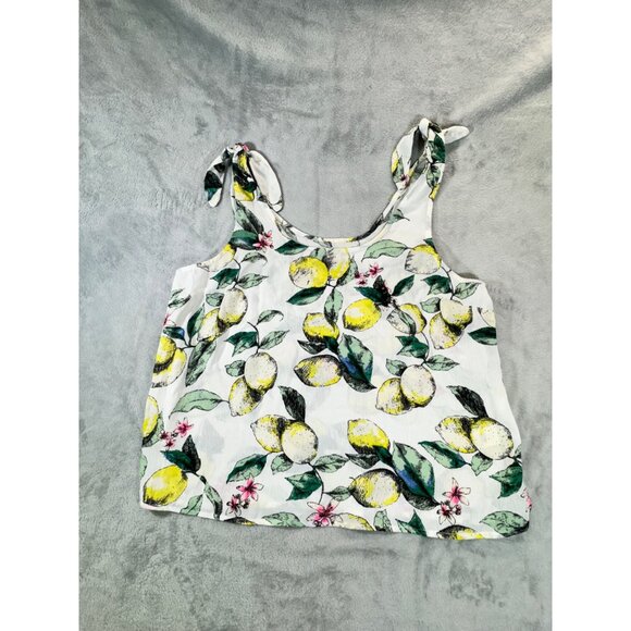 So womens XXLarge  flowy crepe tank top scoopmeck plus size off white - Picture 6 of 9